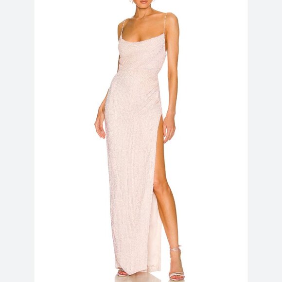 NWT retrofete Katya Dress in Taffy Pink size small - Picture 1 of 7